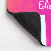 Aangepaste Uniefactralieflag in heldere Waterverve Muismat (Hoek)