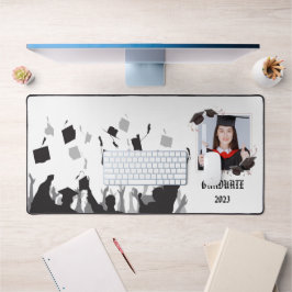 Aangepaste unieke Afstuderen foto, Graduation Cap Bureaumat