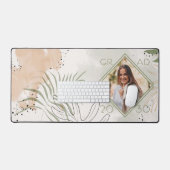 Aangepaste unieke Afstuderen Keepsake Abstract Flo Bureaumat (Keyboard & Muis)