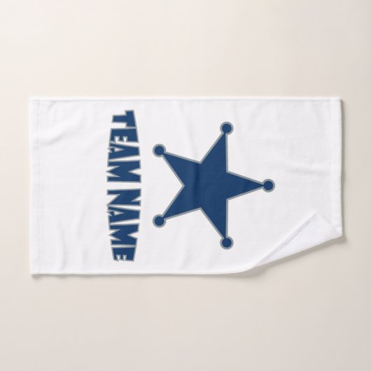 Aangepaste unieke gepersonaliseerde ster handdoek (Handdoek)