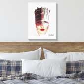 Aangepaste unieke kunstwerk Oude Zweedse watertore Canvas Afdruk