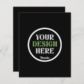 Aangepaste, unieke, slanke & minimalistische Hersh (Voorkant / Achterkant)