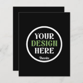 Aangepaste, unieke, slanke & minimalistische Hersh (Voorkant / Achterkant)