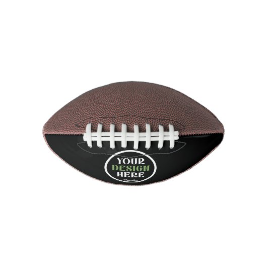 Aangepaste, unieke, slanke & minimalistische Hersh American Football (Voorkant)