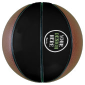 Aangepaste, unieke, slanke & minimalistische Hersh Basketbal (Verticaal)