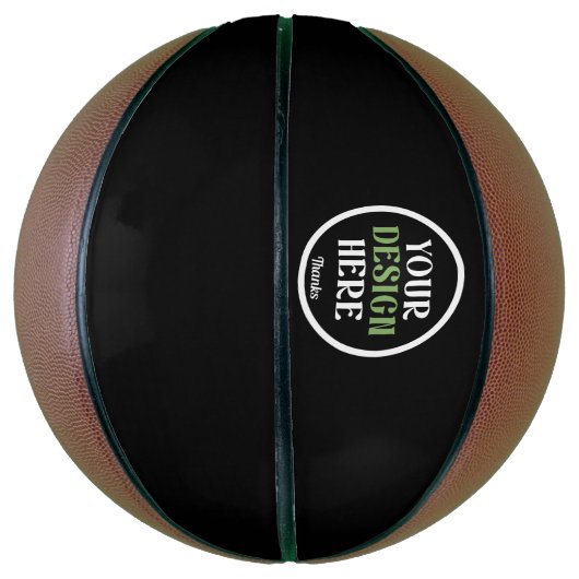 Aangepaste, unieke, slanke & minimalistische Hersh Basketbal (Verticaal)