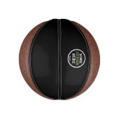 Aangepaste, unieke, slanke & minimalistische Hersh Basketbal (Verticaal)