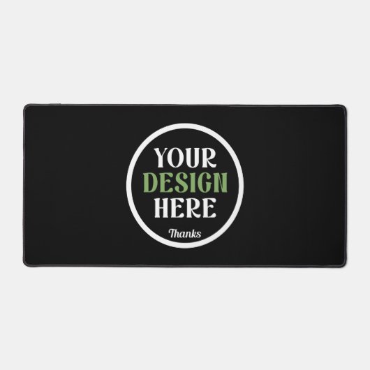 Aangepaste, unieke, slanke & minimalistische Hersh Bureaumat (Voorkant)