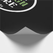 Aangepaste, unieke, slanke & minimalistische Hersh Cadeaupapier (Hoek)