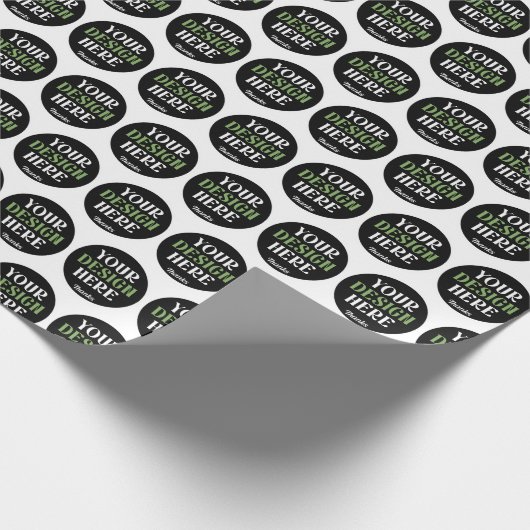 Aangepaste, unieke, slanke & minimalistische Hersh Cadeaupapier (Hoek)