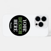 Aangepaste, unieke, slanke & minimalistische Hersh Case-Mate iPhone Case (Achterkant (horizontaal))