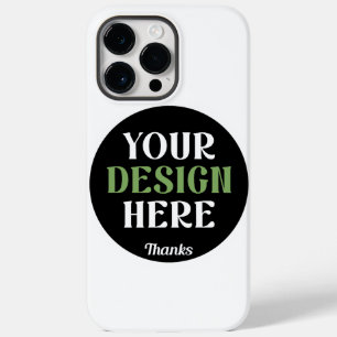 Aangepaste, unieke, slanke & minimalistische Hersh Case-Mate iPhone 14 Pro Max Hoesje