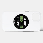 Aangepaste, unieke, slanke & minimalistische Hersh Case-Mate iPhone Case (Achterkant (horizontaal))