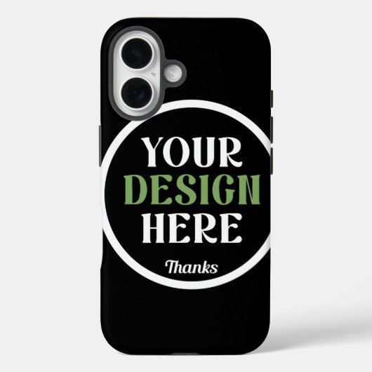 Aangepaste, unieke, slanke & minimalistische Hersh Case-Mate iPhone Case (Achterkant)