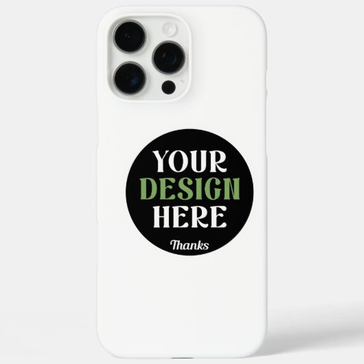 Aangepaste, unieke, slanke & minimalistische Hersh Case-Mate iPhone Case (Achterkant)