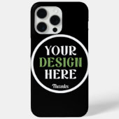 Aangepaste, unieke, slanke & minimalistische Hersh Case-Mate iPhone Case (Achterkant)