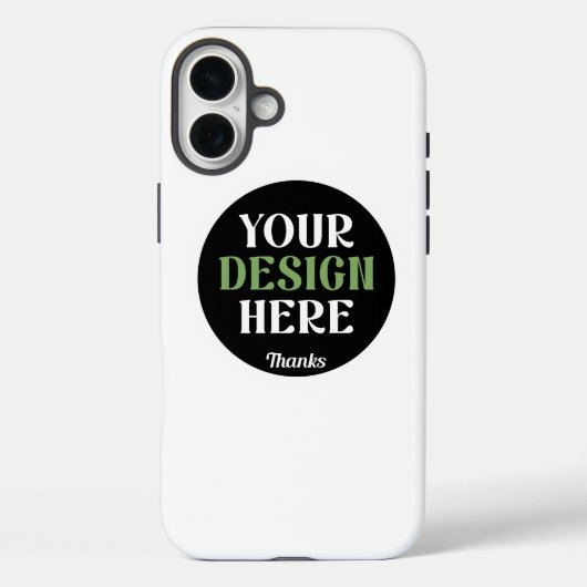 Aangepaste, unieke, slanke & minimalistische Hersh Case-Mate iPhone Case (Achterkant)