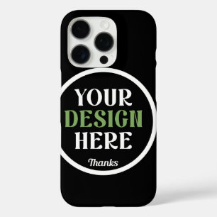 Aangepaste, unieke, slanke & minimalistische Hersh iPhone 16 Pro Hoesje