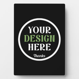 Aangepaste, unieke, slanke & minimalistische Hersh Fotoplaat