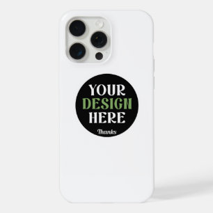 Aangepaste, unieke, slanke & minimalistische Hersh iPhone 15 Pro Max Case