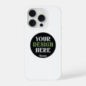 Aangepaste, unieke, slanke & minimalistische Hersh iPhone Hoesje (Achterkant)