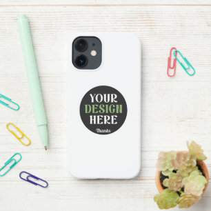 Aangepaste, unieke, slanke & minimalistische Hersh iPhone 12 Mini Hoesje