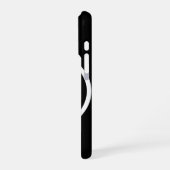 Aangepaste, unieke, slanke & minimalistische Hersh iPhone Hoesje (Linkerkant)