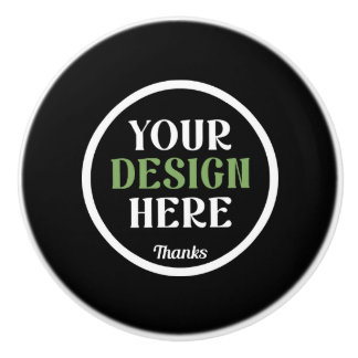 Aangepaste, unieke, slanke & minimalistische Hersh Keramische Knop