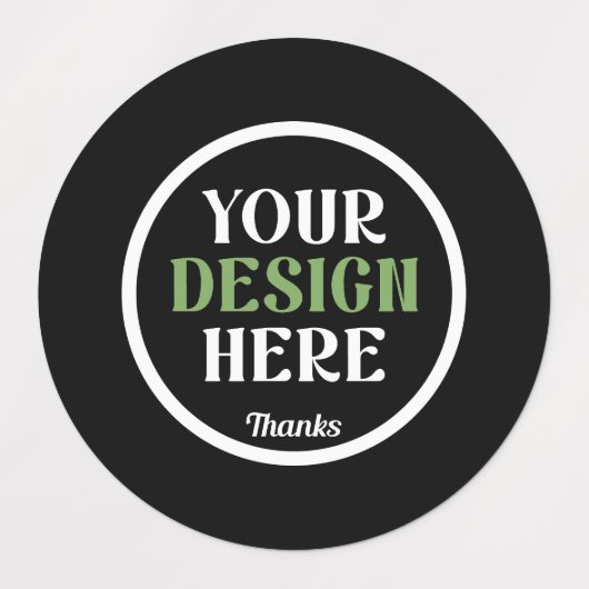 Aangepaste, unieke, slanke & minimalistische Hersh Labels (Design 3)