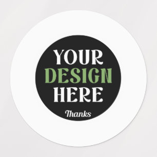 Aangepaste, unieke, slanke & minimalistische Hersh Labels