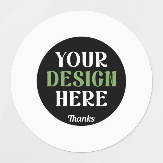 Aangepaste, unieke, slanke & minimalistische Hersh Labels (Design 2)