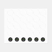 Aangepaste, unieke, slanke & minimalistische Hersh Labels (Vel)