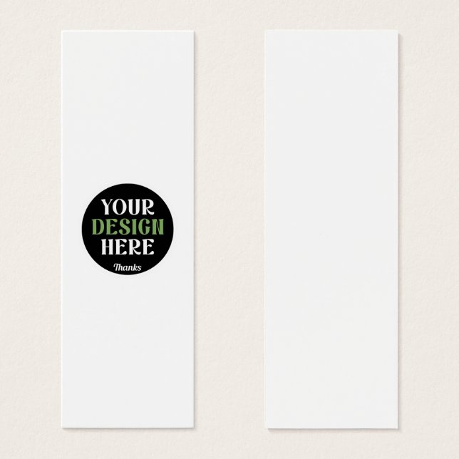 Aangepaste, unieke, slanke & minimalistische Hersh Mini Visitekaartjes (Voorkant /achterkant)