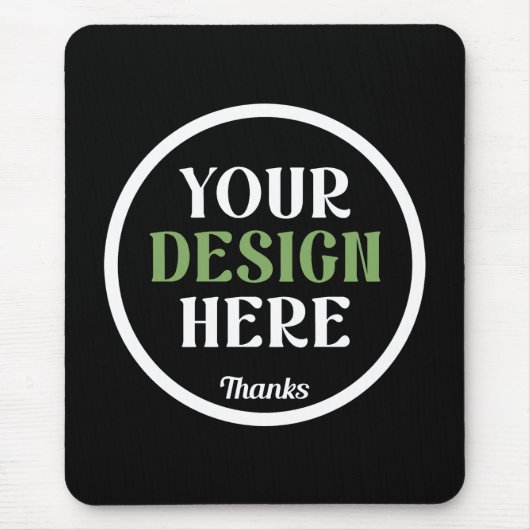 Aangepaste, unieke, slanke & minimalistische Hersh Muismat (Voorkant)