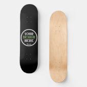 Aangepaste, unieke, slanke & minimalistische Hersh Persoonlijk Skateboard (Voorkant)