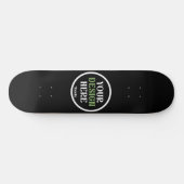 Aangepaste, unieke, slanke & minimalistische Hersh Persoonlijk Skateboard (Horizontaal)