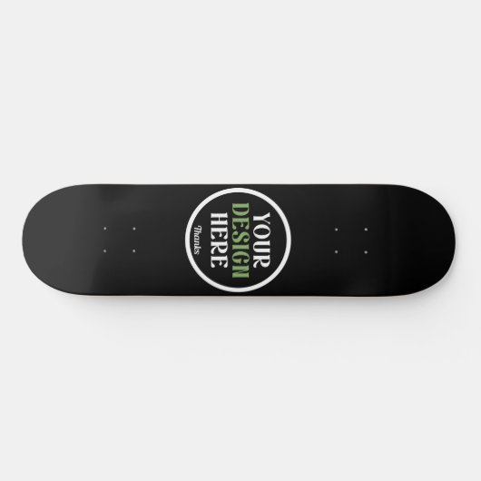 Aangepaste, unieke, slanke & minimalistische Hersh Persoonlijk Skateboard (Horizontaal)