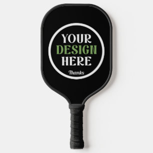 Aangepaste, unieke, slanke & minimalistische Hersh Pickleball Paddle