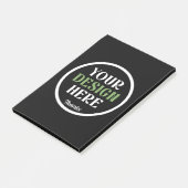 Aangepaste, unieke, slanke & minimalistische Hersh Post-it® Notes (Schuin)