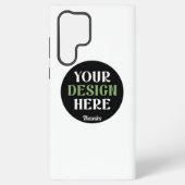 Aangepaste, unieke, slanke & minimalistische Hersh Samsung Galaxy Hoesje (Achterkant)