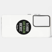 Aangepaste, unieke, slanke & minimalistische Hersh Samsung Galaxy Hoesje (Linkerkant)