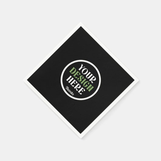 Aangepaste, unieke, slanke & minimalistische Hersh Servet (Hoek)