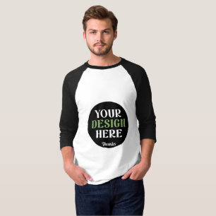 Aangepaste, unieke, slanke & minimalistische Hersh T-shirt