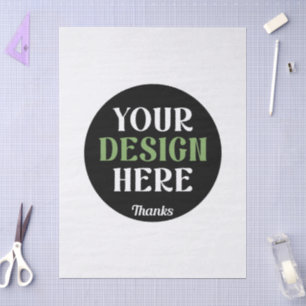 Aangepaste, unieke, slanke & minimalistische Hersh Tissuepapier