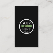 Aangepaste, unieke, slanke & minimalistische Hersh Visitekaartje (Voorkant)