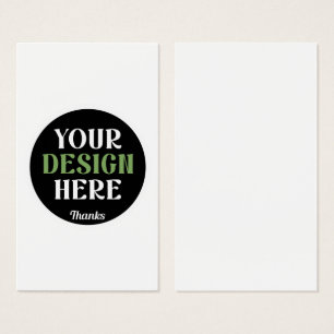 Aangepaste, unieke, slanke & minimalistische Hersh Visitekaartje