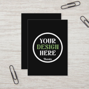 Aangepaste, unieke, slanke & minimalistische Hersh Visitekaartje