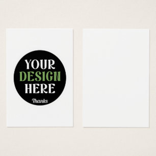 Aangepaste, unieke, slanke & minimalistische Hersh Visitekaartje