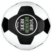 Aangepaste, unieke, slanke & minimalistische Hersh Voetbal (Gedraaid)