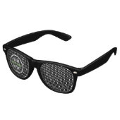 Aangepaste, unieke, strakke en minimalistische fee retro zonnebril (Gekanteld)